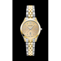 BALMAIN "CLASSIC-R" BICOLOR DAMESHORLOGE MET GOUDKLEURIGE WPL. EN 8 DIAM. - 10069119