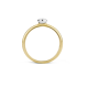 BLUSH 14K BIC SOLITAIRRING GLADOMZETTING ZIRKONIA - 10069120