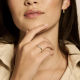BLUSH 14K BIC SOLITAIRRING GLADOMZETTING ZIRKONIA - 10069120