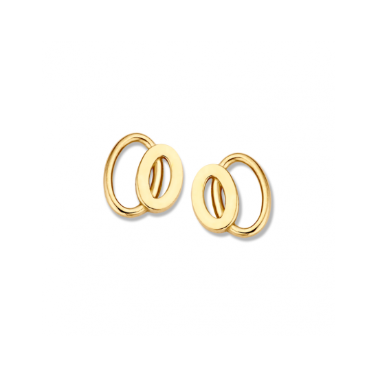 14k GG OORST.2OVALE ELEMENTEN 7x8mm - 10067567