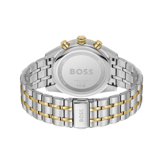 HUGO BOSS SKYTRAVELLER HPH BICOLOR ST-ST BLAUWE WPL. CHRONO - 10069125