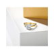 MORI 14k BICOLOR SOLITAIRRING MET BRILJANT LG DIAMANT 1,56ct F-VS1 - 10069129