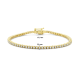 14k GG TENNISARMBAND MET 2ct G-SI LABGROWN DIAMANTEN 3,3mm 17,5cm - 10069130