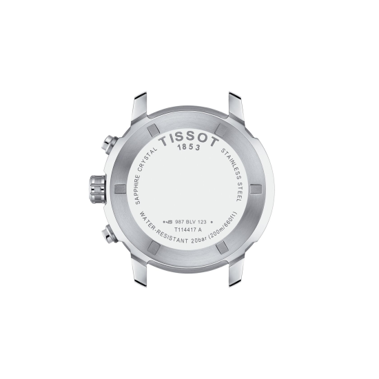 TISSOT PRC 200 CHRONO STAAL ZWARTE WIJZERPLAAT T1144171105700 - 10069171