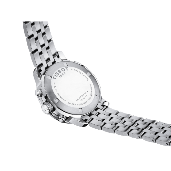 TISSOT PRC 200 CHRONO STAAL ZWARTE WIJZERPLAAT T1144171105700 - 10069171