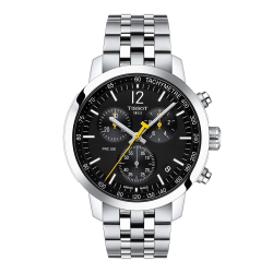 TISSOT PRC 200 CHRONO STAAL ZWARTE WIJZERPLAAT T1144171105700 - 10069171