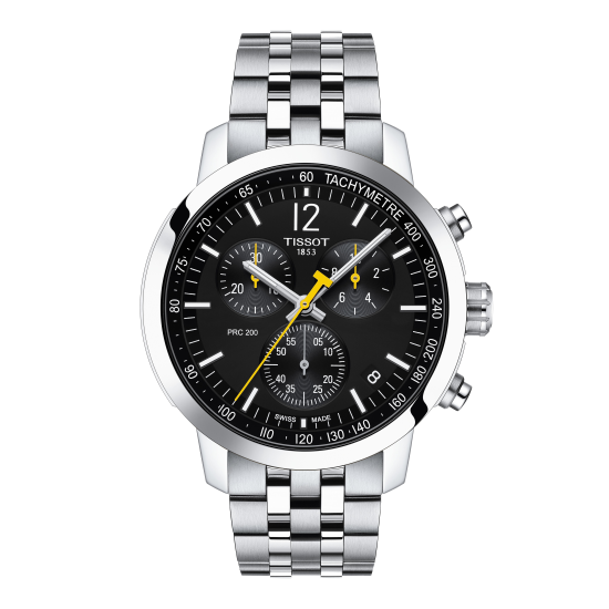 TISSOT PRC 200 CHRONO STAAL ZWARTE WIJZERPLAAT T1144171105700 - 10069171