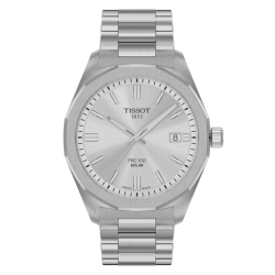 TISSOT PR100 SOLAR STALEN HERENHORLOGE ZILV.KLEURIGE WPL T1514221103100 - 10069172