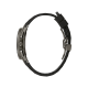 BULOVA TITANIUM HERENHORLOGE MET RUBBERBAND ZWARTE GESKELETTEERDE WIJZERPLAAT 98A162 - 10069174