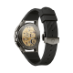BULOVA TITANIUM HERENHORLOGE MET RUBBERBAND ZWARTE GESKELETTEERDE WIJZERPLAAT 98A162 - 10069174