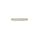BLUSH 14k BICOLOR RIJRING RAILZETTING 11 LG DIAMANTEN .28ct VS-TW LG1033Y/56 - 10069182