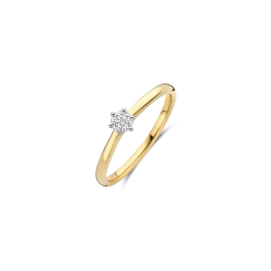 BLUSH 14k BICOLOR SOLITAIRRING BRILJANT LG DIAM.20ct TW-SI LG1036B/54 - 10069183