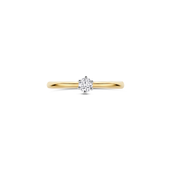 BLUSH 14k BICOLOR SOLITAIRRING BRILJANT LG DIAM.20ct TW-SI LG1036B/54 - 10069183