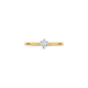 BLUSH 14k BICOLOR SOLITAIRRING BRILJANT LG DIAM.20ct TW-SI LG1036B/54 - 10069183