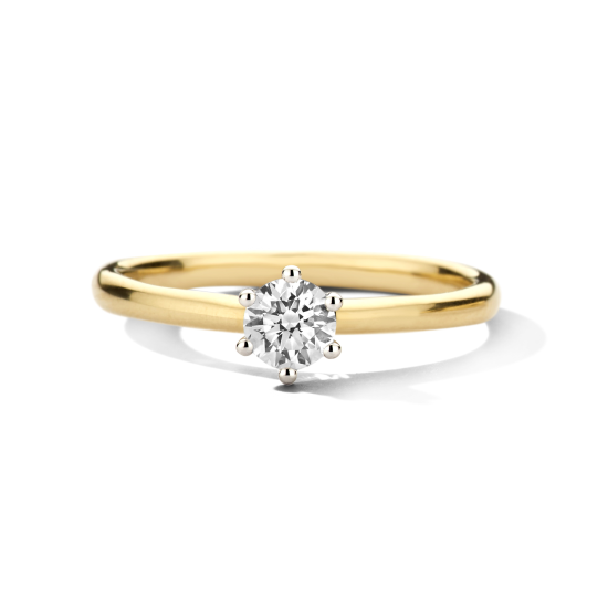 BLUSH 14k BICOLOR SOLITAIRRING BRILJANT LG DIAM.40ct TW-SI LG1038B/56 - 10069185