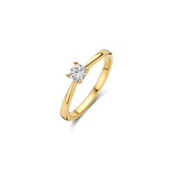 BLUSH 14k GG SOLITAIRRING LG DIAM.35ct TW-SI LG1002Y/56 - 10069189