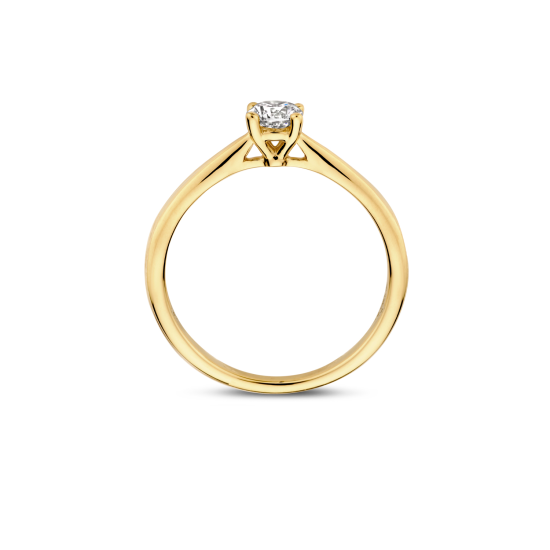 BLUSH 14k GG SOLITAIRRING LG DIAM.35ct TW-SI LG1002Y/56 - 10069189