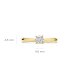 BLUSH 14k GG SOLITAIRRING LG DIAM.35ct TW-SI LG1002Y/56 - 10069189