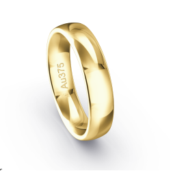 FS 9k GG HEREN TROUWRING PROFIL C 5x1,8mm 56 97432/050 - 10069194