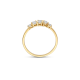 BLUSH 14k GG RIJRING MET BRILJANT-PEER-EMEARLD EN OVAL CUT LG DIAMANTEN .47ct TW-SI LG1032Y/56 - 10069215 BLUSH 14k GG RIJRING MET BRILJANT-PEER-EMEARLD EN OVAL CUT LG DIAMANTEN .47ct TW-SI LG1032Y/56 - 10069215