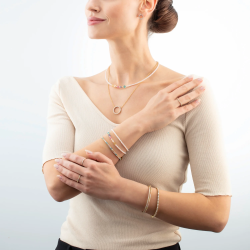 COEUR DE LION TENNIS BRACELET GOLD - 0600/30-1816 - 10069223