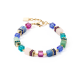 COEUR DE LION GEO CUBE PRECIOS STATEMENT GOUD MULTICOLOR ARMBAND- 3039/30-1561 - 10069227