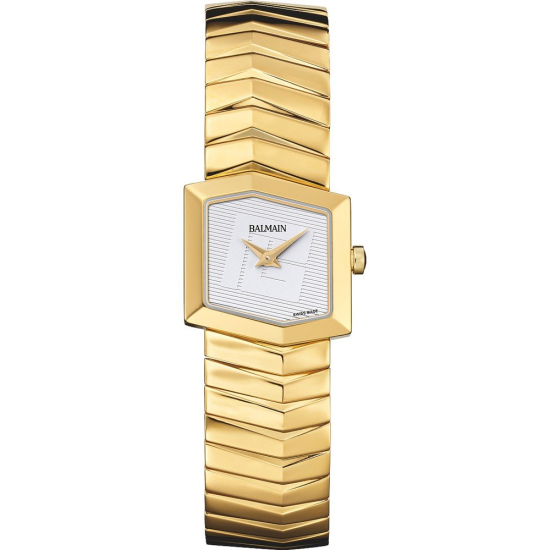BALMAIN "TAFFETAS" GGDBL DAMESHORLOGE CRÉME WPL - 10069230 BALMAIN "TAFFETAS" GGDBL DAMESHORLOGE CRÉME WPL - 10069230