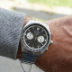 SEIKO STALEN HERENHORLOGE ZWARTE "PANDA" WIJZERPLAAT MET CHRONOGRAAF EN DATUM SSB429P1 - 10069231