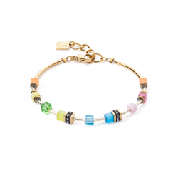 COEUR DE LION GEO CUBE LITE MINI BRACELET RAINBOW - 2801/30-1500 - 10069246