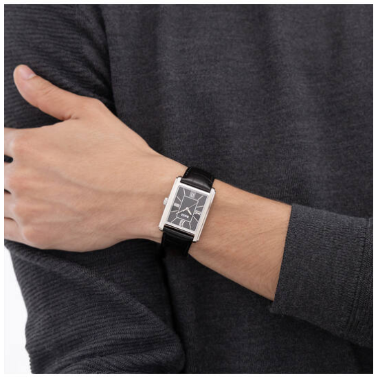 HUGO BOSS HERENHORLOGE "PRINCIPLE DRESS" ZWARTE WIJZERPLAAT HB1514277 - 10069249