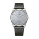 CITIZEN "SURATTO" ECODRIVE HERENHORLOGE STAAL MET LEREN BAND EN GRIJZE WIJZERPLAAT AR3120-24L - 10069251