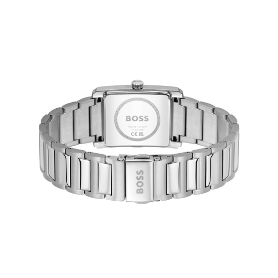 HUGO BOSS HERENHORLOGE "PRINCIPLE DRESS" STAAL MET ZWARTE WIJZERPLAAT HB1514297 - 10069254