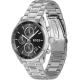 HUGO BOSS "GRAND PRIX" HERENHORLOGE STAAL ZWARTE WIJZERPLAAT CHRONOGRAAF HB1514259 - 10069255 HUGO BOSS "GRAND PRIX" HERENHORLOGE STAAL ZWARTE WIJZERPLAAT CHRONOGRAAF HB1514259 - 10069255