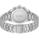 HUGO BOSS "GRAND PRIX" HERENHORLOGE STAAL ZWARTE WIJZERPLAAT CHRONOGRAAF HB1514259 - 10069255 HUGO BOSS "GRAND PRIX" HERENHORLOGE STAAL ZWARTE WIJZERPLAAT CHRONOGRAAF HB1514259 - 10069255