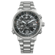 CITIZEN "PRO-MASTER SKY" ECODRIVE RADIO CONTROLLED HERENHORLOGE STAAL ZWARTE WIJZERPLAAT AT8300-58E - 10069257