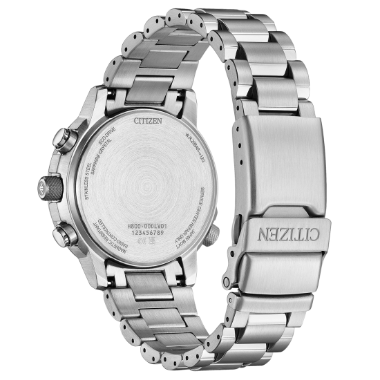 CITIZEN "PRO-MASTER SKY" ECODRIVE RADIO CONTROLLED HERENHORLOGE STAAL ZWARTE WIJZERPLAAT AT8300-58E - 10069257