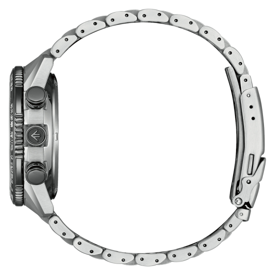 CITIZEN "PRO-MASTER SKY" ECODRIVE RADIO CONTROLLED HERENHORLOGE STAAL ANTRACIET WIJZERPLAAT JV2006-55H - 10069258