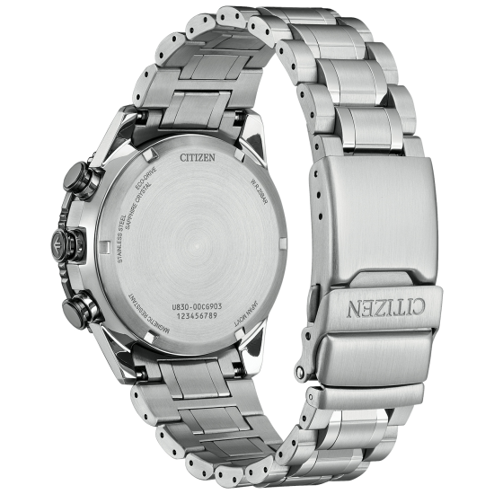CITIZEN "PRO-MASTER SKY" ECODRIVE RADIO CONTROLLED HERENHORLOGE STAAL ANTRACIET WIJZERPLAAT JV2006-55H - 10069258