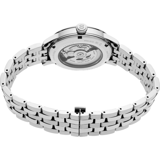 SEIKO "PRESAGE GMT COCTAIL" AUTOMATIC HERENHORLOGE STAAL BLAUWE WIJZERPLAAT SSK037J1 - 10069272