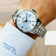 SEIKO "PRESAGE GMT COCTAIL" AUTOMATIC HERENHORLOGE STAAL BLAUWE WIJZERPLAAT SSK037J1 - 10069272