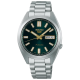 SEIKO "5 SPORTS" HEREN AUTOMATIC STAAL GROENE WIJZERPLAAT DAG DATUM SRPL57K1 - 10069274