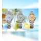 SEIKO "PRESAGE COCTAIL TIME FROZEN DAQUIRY" STAAL AUTOMATIC DAMESHORLOGE TURQOISE WIJZERPLAAT SRPL63J1 - 10069275