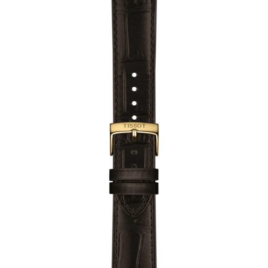 TISSOT "CLASSIC DREAM PM80" AUTOMATIC GG-DOUBLÉ HERENHORLOGE MET GOUDKLEURIGE WIJZERPLAAT MET DATUMAANDUIDING T1584073626100 - 10069301