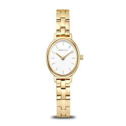 BERING DAMES HORLOGE CLASSIC OVAAL GOUDKLEUR - 11020-734 - 10069316