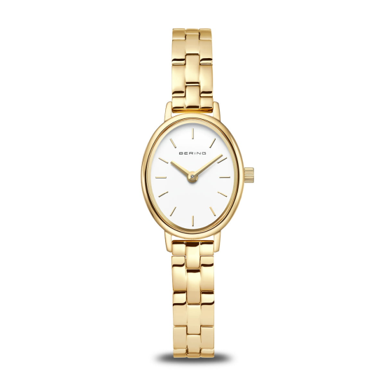 BERING DAMES HORLOGE CLASSIC OVAAL GOUDKLEUR - 11020-734 - 10069316