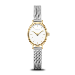 BERING DAMES HORLOGE CLASSIC OVAAL ZILVERKLEUR - - 10069319