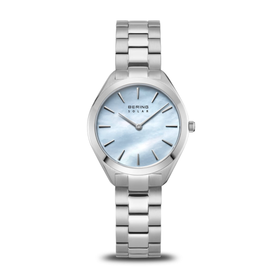 BERING DAMES HORLOGE SOLAR ZILVER - 17331-707 - 10069323