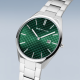 BERING HEREN HORLOGE ZILVER GROEN - 17240-708 - 10069343