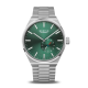 BERING HEREN HORLOGE ZILVER MAT AUTOMATIC GROEN - 19441-708 - 10069344