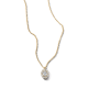 BLUSH 14k GG COLLIER MET ROZETHANGER LG DIAM.32ct VS-TW LG3019Y - 10069353